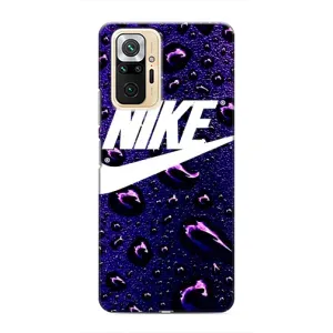 Чехол для Xiaomi Redmi Note 10 Pro - с принтом Найк (AlphaPrint) (Найк принт)
