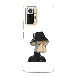 Чехлы с Обезьянами NFT для Xiaomi Redmi Note 10 Pro (AlphaPrint) (обезьяна NFT Adidas)