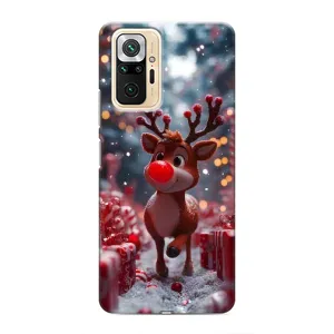 Чохол з принтом «Олень серед подарунків» для Xiaomi Redmi Note 10 Pro