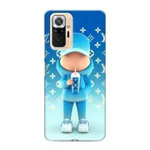 Крутые Чехлы Луи Виттон для Xiaomi Redmi Note 10 Pro (AlphaPrint) (Парень LV)
