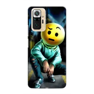 Чохол з принтом «Хлопець смайл» для Xiaomi Redmi Note 10 Pro