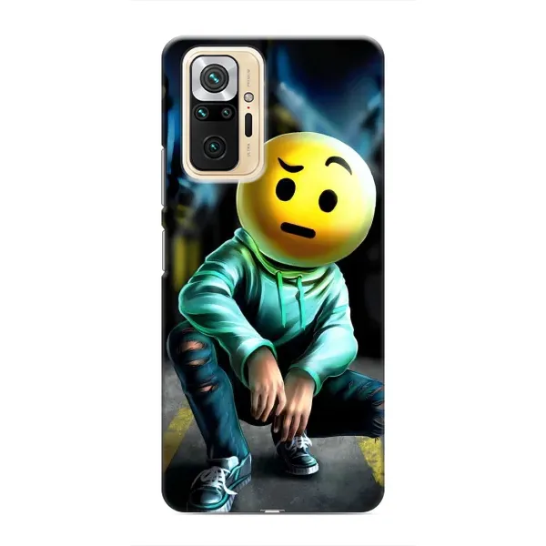 Чохол з принтом «Хлопець смайл» для Xiaomi Redmi Note 10 Pro Чохол з принтом «Хлопець смайл» для Xiaomi Redmi Note 10 Pro