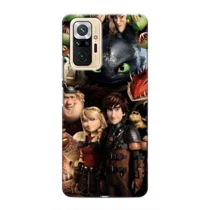 Чохол як приборкати дракона на Xiaomi Redmi Note 10 Pro (Персонажі дракона)