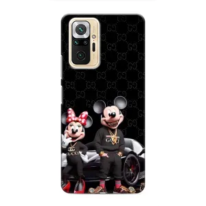 Чехол Disney Mouse Xiaomi Redmi Note 10 Pro (PREMIUMPrint) (Семья Маусов)