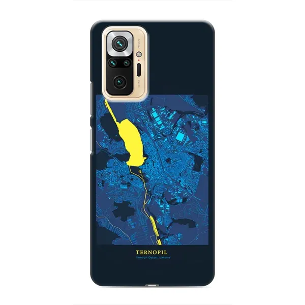 Чохол з принтом «Тернопіль» для Xiaomi Redmi Note 10 Pro