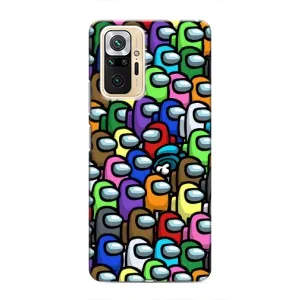 Чехол Амонг Ас для Xiaomi Redmi Note 10 Pro (AlphaPrint) (Убит)