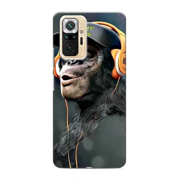 Чохол з принтом «В навушниках» для Xiaomi Redmi Note 10 Pro
