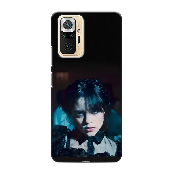 Чохол з принтом «погляд Венздей» для Xiaomi Redmi Note 10 Pro