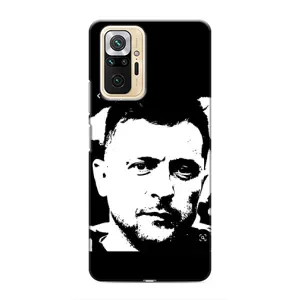 Чохол для Xiaomi Redmi Note 10 Pro (AlphaPrint - с принтом Зеленського)