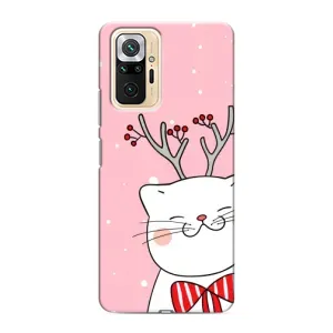 Чехол с принтом «Зимний кот» для Xiaomi Redmi Note 10 Pro