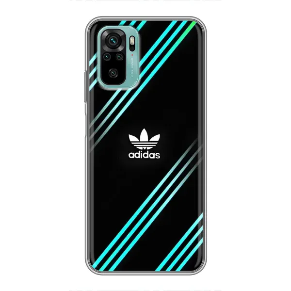 Чехол с принтом «Адидас с полосами» для Xiaomi Redmi Note 10 Чехол с принтом «Адидас с полосами» для Xiaomi Redmi Note 10