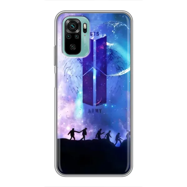 Чохол з принтом «Army BTS» для Xiaomi Redmi Note 10