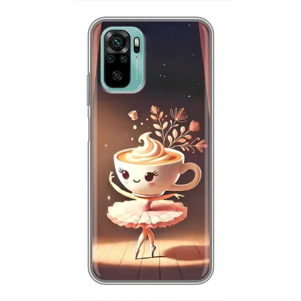 Чохол з принтом «Балерина капучина» для Xiaomi Redmi Note 10