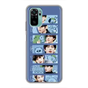 Чохол з принтом «Bangtan» для Xiaomi Redmi Note 10