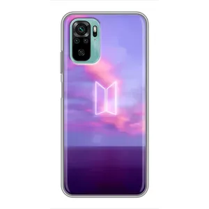 Чохол з принтом «BTS логотип» для Xiaomi Redmi Note 10