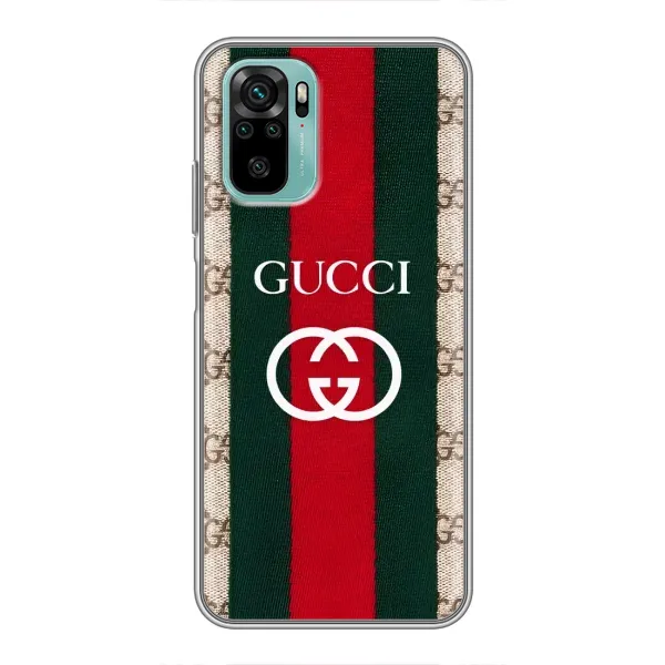 Чохол з принтом «Gucci дизайн» для Xiaomi Redmi Note 10