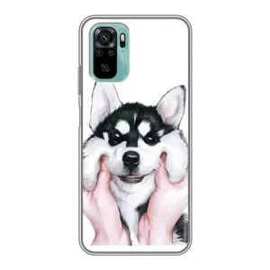 Чохол з Хаскі Xiaomi Redmi Note 10 - (AlphaPrint)