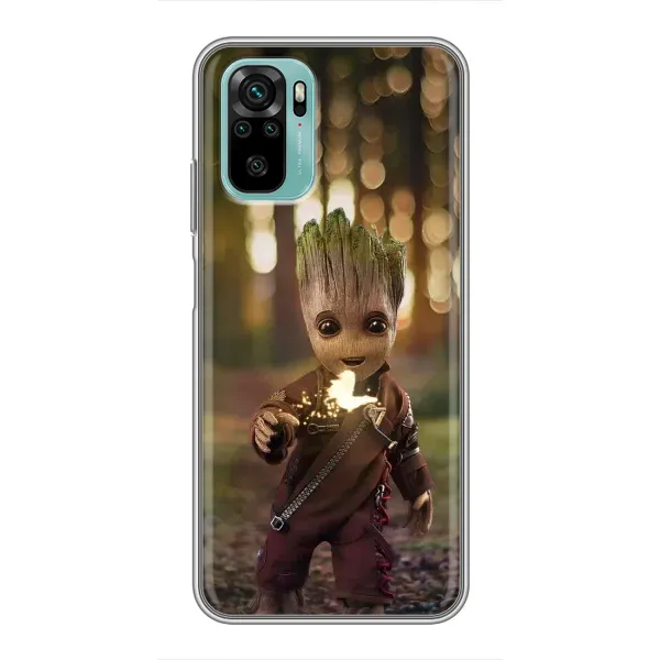 Чохол з принтом «I am Groot» для Xiaomi Redmi Note 10