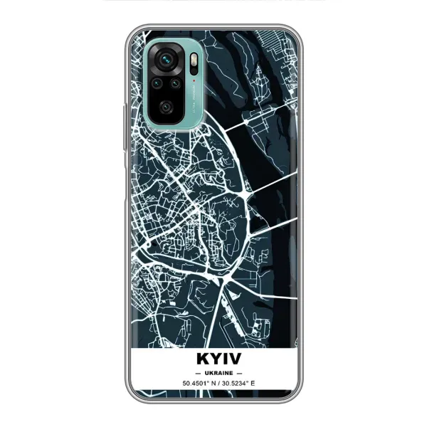 Чохол з принтом «Київ» для Xiaomi Redmi Note 10