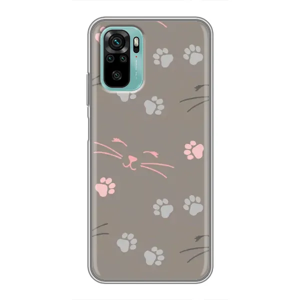Чохол з принтом «Лапи і вуса» для Xiaomi Redmi Note 10