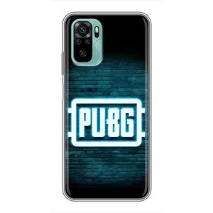 Чеjхол PUBG для Сяомі Редмі Нот 10 (AlphaPrint) (Лого PUBG)