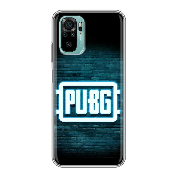 Чохол з принтом «Лого PUBG» для Xiaomi Redmi Note 10