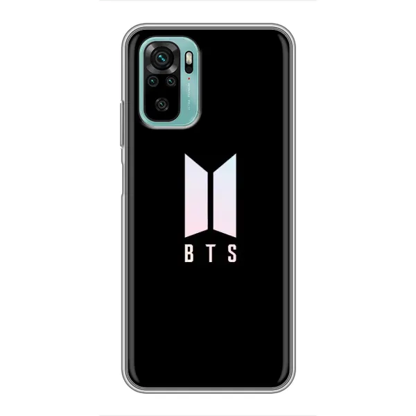Чохол з принтом «Лого BTS» для Xiaomi Redmi Note 10