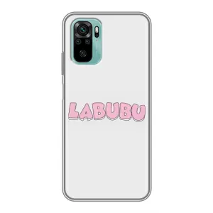Чохол з принтом «Лого Лабубу» для Xiaomi Redmi Note 10