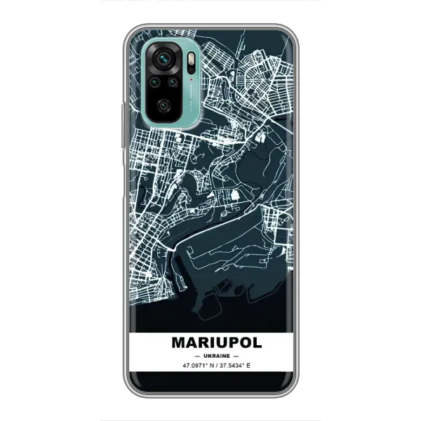 Чохол з принтом «Маріуполь» для Xiaomi Redmi Note 10