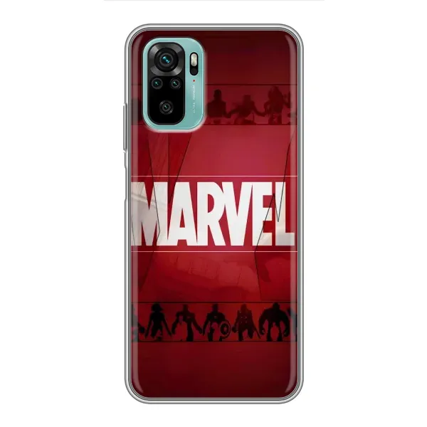 Чохол з принтом «MARVEL» для Xiaomi Redmi Note 10