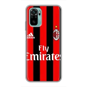 Чохли для Xiaomi Redmi Note 10 (VPrint) - Футбольні клуби (Milan)