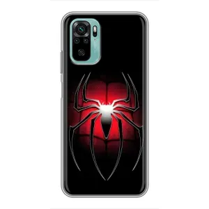 Чохол з людиною павуком для Xiaomi Redmi Note 10 - (AlphaPrint)