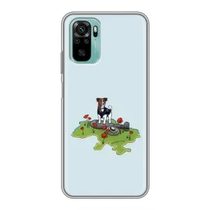 Чехлы с картинкой собаки Патрон для Xiaomi Redmi Note 10 (AlphaPrint) (Сапер Пес)