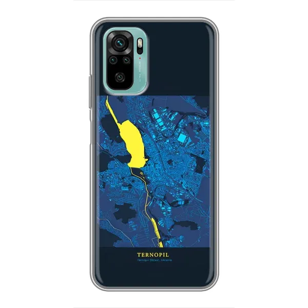 Чохол з принтом «Тернопіль» для Xiaomi Redmi Note 10