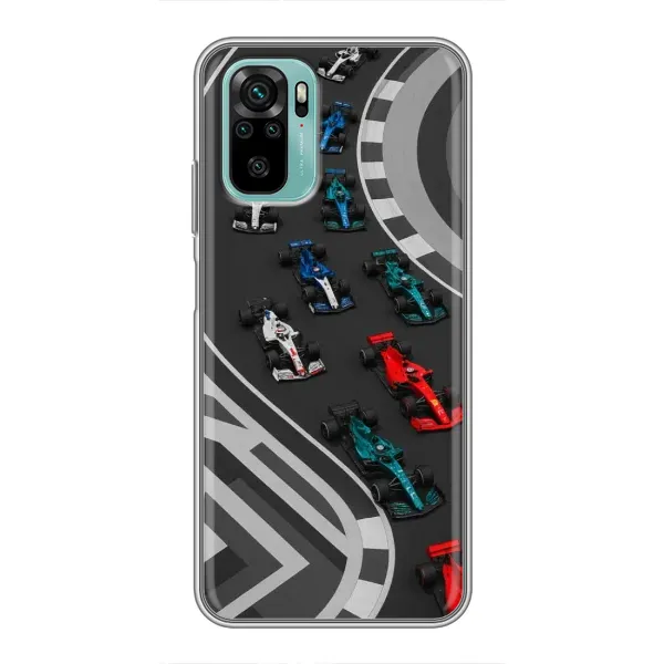 Чохол з принтом «Траса Ф1» для Xiaomi Redmi Note 10