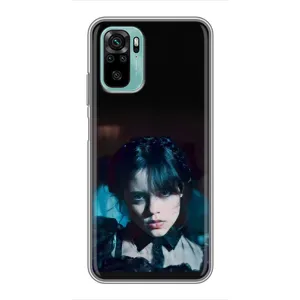 Чохли Венсдей на Xiaomi Redmi Note 10 Уенсдей (AlphaPrint) (погляд Венздей)