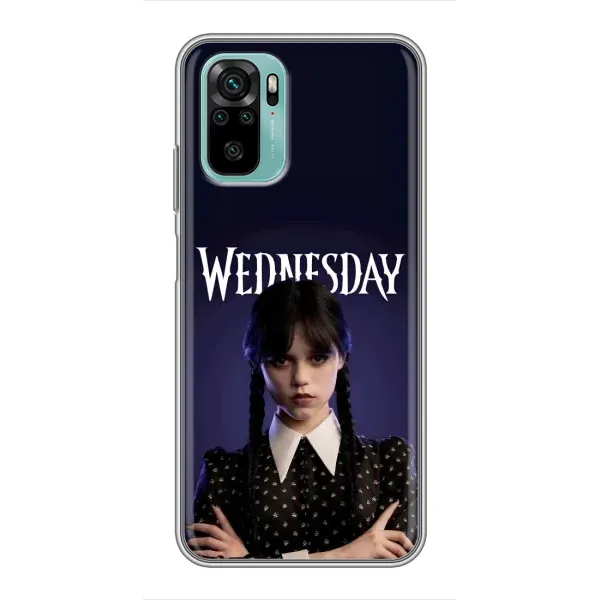 Чехол с принтом «Wednesday» для Xiaomi Redmi Note 10 Чехол с принтом «Wednesday» для Xiaomi Redmi Note 10