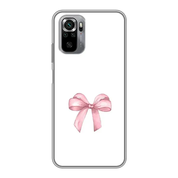 Чехол с принтом «Бант дизайн» для Xiaomi Redmi Note 10S Чехол с принтом «Бант дизайн» для Xiaomi Redmi Note 10S