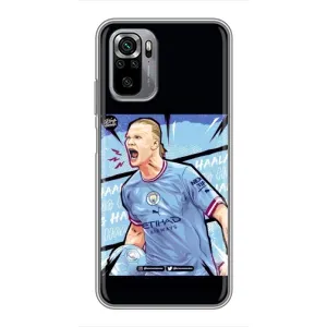 Чохли з футболістом Ерлінг Холанд для Xiaomi Redmi Note 10S (AlphaPrint) (гол Ерлінг Холанд)