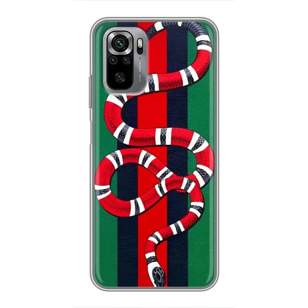 Чохол з принтом «Gucci змія» для Xiaomi Redmi Note 10S