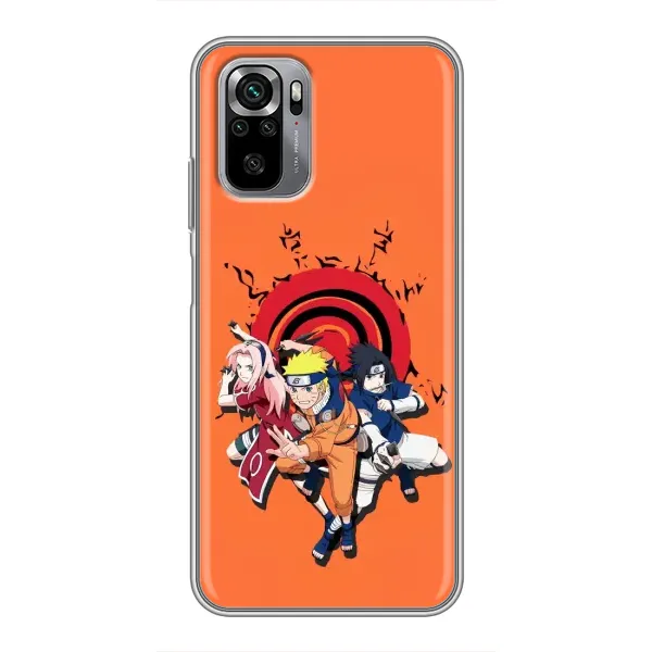 Чохол з принтом «команда Наруто» для Xiaomi Redmi Note 10S Чохол з принтом «команда Наруто» для Xiaomi Redmi Note 10S