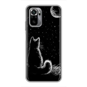 Чохол з принтом для Xiaomi Redmi Note 10S (AlphaPrint) Модні коти