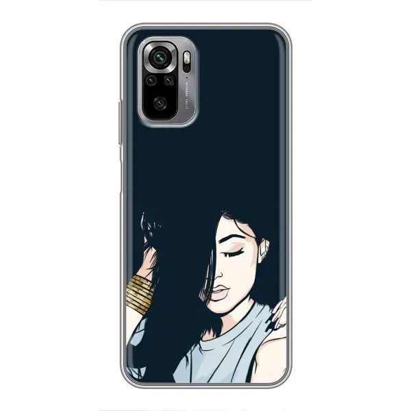 Чехол с принтом «Красивая девочка» для Xiaomi Redmi Note 10S