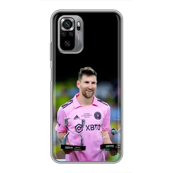 Чохол з принтом «Кубки Мессі» для Xiaomi Redmi Note 10S Чохол з принтом «Кубки Мессі» для Xiaomi Redmi Note 10S