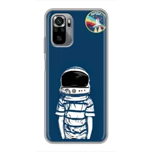 Чехол NASA для Xiaomi Redmi Note 10S (AlphaPrint)