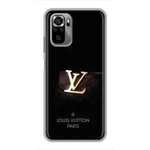 Чехлы Луи Витон для Xiaomi Redmi Note 10S (AlphaPrint - LOUIS VUITTON) (ремешок LV)
