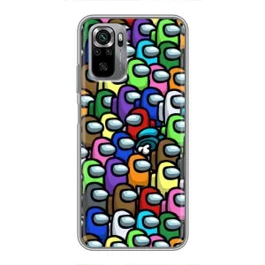 Чехол Амонг Ас для Xiaomi Redmi Note 10S (AlphaPrint) (Убит)