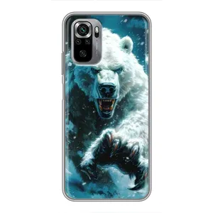 Чехол с принтом «Полярный медведь» для Xiaomi Redmi Note 10S