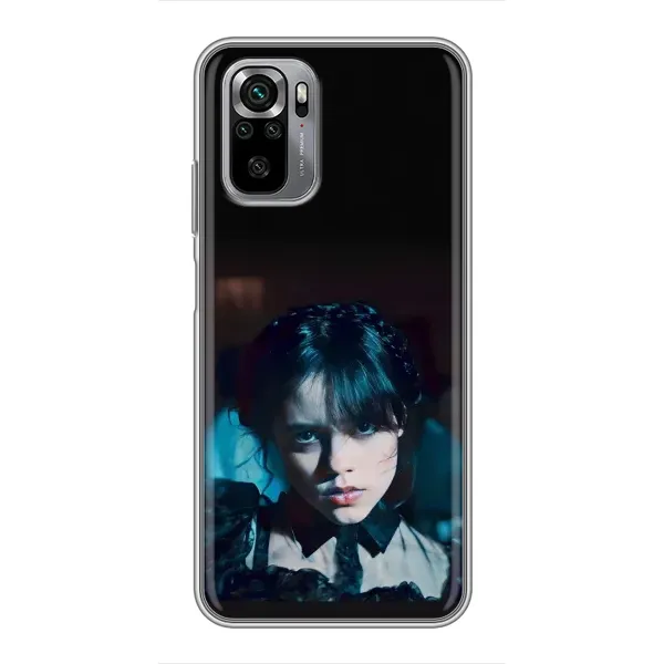 Чохол з принтом «погляд Венздей» для Xiaomi Redmi Note 10S
