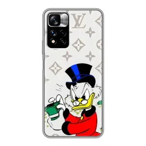 Чехлы для Xiaomi Redmi Note 11 Pro Plus - Скрудж МакДак Louis Vuitton (PREMIUMPrint) (Баксы Скрудж)